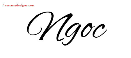 Cursive Name Tattoo Designs Ngoc Download Free