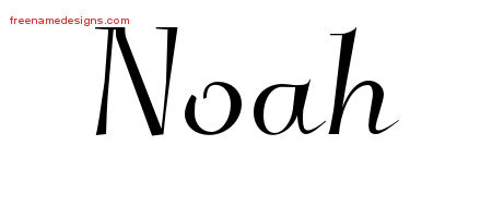Elegant Name Tattoo Designs Noah Download Free