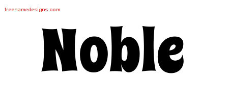 Groovy Name Tattoo Designs Noble Free