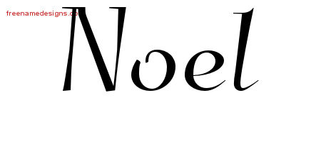 Elegant Name Tattoo Designs Noel Download Free