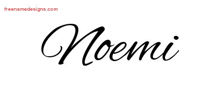 Cursive Name Tattoo Designs Noemi Download Free