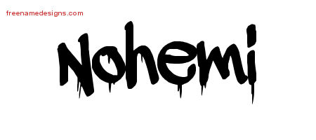 Graffiti Name Tattoo Designs Nohemi Free Lettering