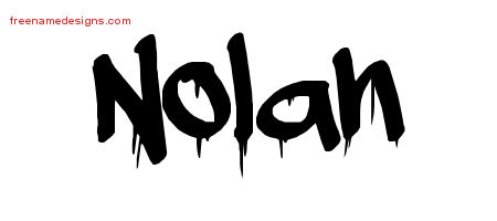 Graffiti Name Tattoo Designs Nolan Free
