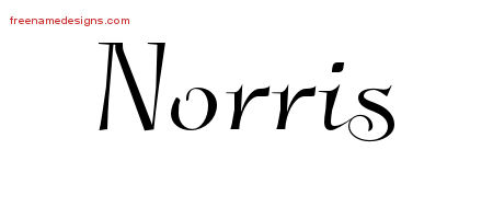 Elegant Name Tattoo Designs Norris Download Free