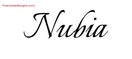 Calligraphic Name Tattoo Designs Nubia Download Free