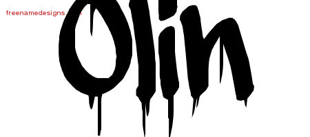 Graffiti Name Tattoo Designs Olin Free