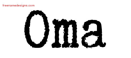Typewriter Name Tattoo Designs Oma Free Download