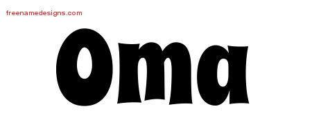 Groovy Name Tattoo Designs Oma Free Lettering