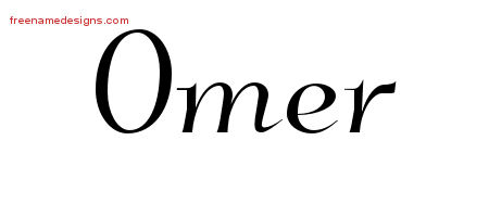 Elegant Name Tattoo Designs Omer Download Free