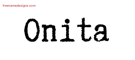 Typewriter Name Tattoo Designs Onita Free Download