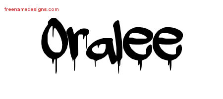 Graffiti Name Tattoo Designs Oralee Free Lettering