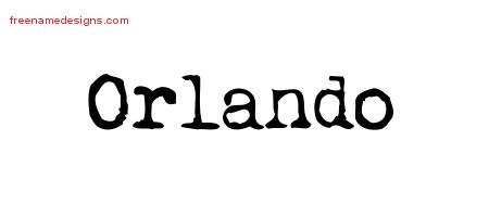 Vintage Writer Name Tattoo Designs Orlando Free