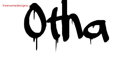 Graffiti Name Tattoo Designs Otha Free