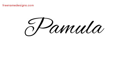 Cursive Name Tattoo Designs Pamula Download Free