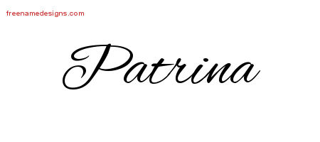Cursive Name Tattoo Designs Patrina Download Free