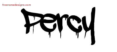 Graffiti Name Tattoo Designs Percy Free