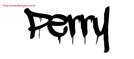 Graffiti Name Tattoo Designs Perry Free