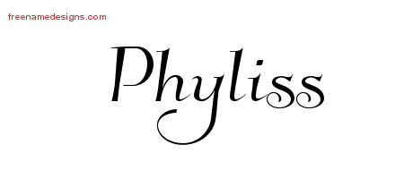 Elegant Name Tattoo Designs Phyliss Free Graphic Elegant Name Tattoo Designs Phyliss Free Graphic