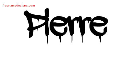 Graffiti Name Tattoo Designs Pierre Free