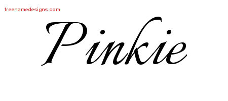 Calligraphic Name Tattoo Designs Pinkie Download Free