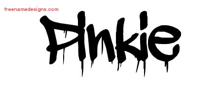 Graffiti Name Tattoo Designs Pinkie Free Lettering