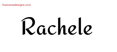 Calligraphic Stylish Name Tattoo Designs Rachele Download Free