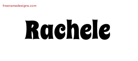 Groovy Name Tattoo Designs Rachele Free Lettering