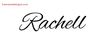 Cursive Name Tattoo Designs Rachell Download Free