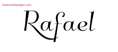 Elegant Name Tattoo Designs Rafael Download Free