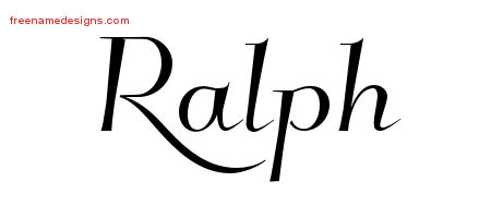 Elegant Name Tattoo Designs Ralph Download Free