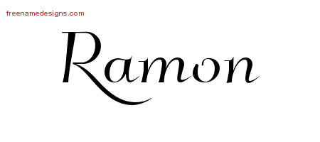 Elegant Name Tattoo Designs Ramon Download Free