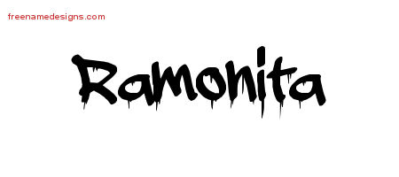 Graffiti Name Tattoo Designs Ramonita Free Lettering