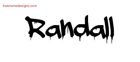 Graffiti Name Tattoo Designs Randall Free