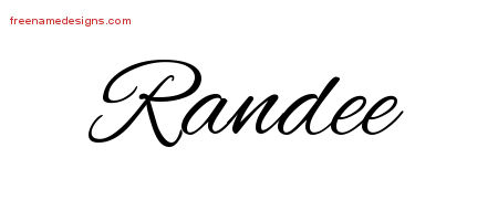 Cursive Name Tattoo Designs Randee Download Free