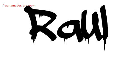 Graffiti Name Tattoo Designs Raul Free