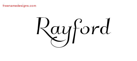 Elegant Name Tattoo Designs Rayford Download Free