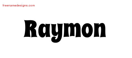 Groovy Name Tattoo Designs Raymon Free