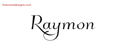 Elegant Name Tattoo Designs Raymon Download Free
