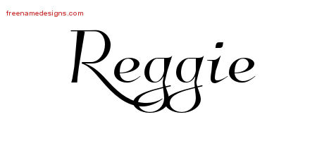 Elegant Name Tattoo Designs Reggie Download Free