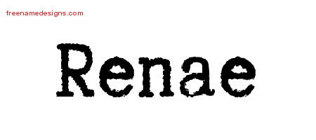 Typewriter Name Tattoo Designs Renae Free Download Typewriter Name Tattoo Designs Renae Free Download