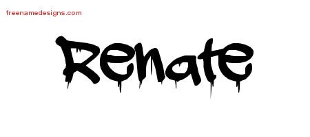 Graffiti Name Tattoo Designs Renate Free Lettering