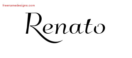 Elegant Name Tattoo Designs Renato Download Free