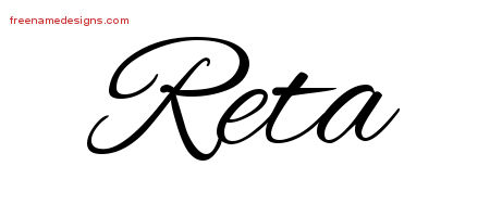 Cursive Name Tattoo Designs Reta Download Free