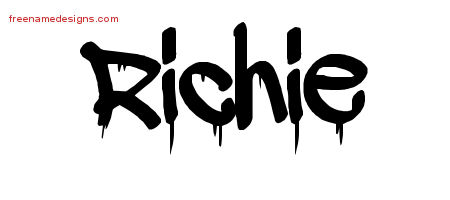 Graffiti Name Tattoo Designs Richie Free