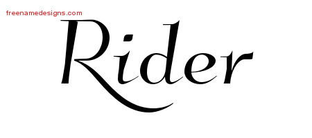 Elegant Name Tattoo Designs Rider Download Free