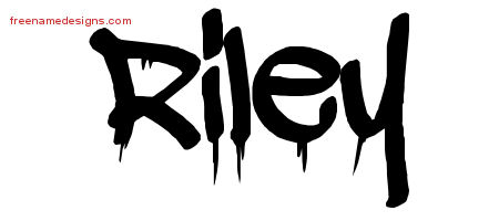 Graffiti Name Tattoo Designs Riley Free Lettering