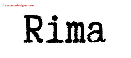 Typewriter Name Tattoo Designs Rima Free Download