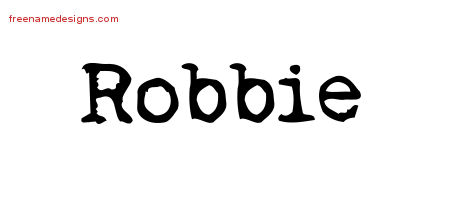 Vintage Writer Name Tattoo Designs Robbie Free