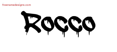Graffiti Name Tattoo Designs Rocco Free