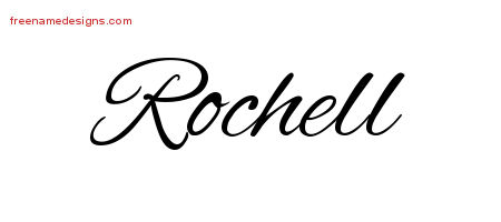 Cursive Name Tattoo Designs Rochell Download Free